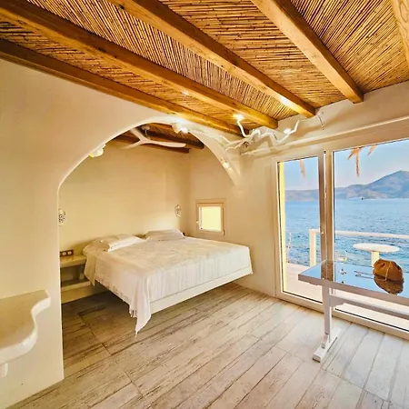 Milos Island-cavo Paradiso Twin Side Sea View-stunning Sunset View شقة *