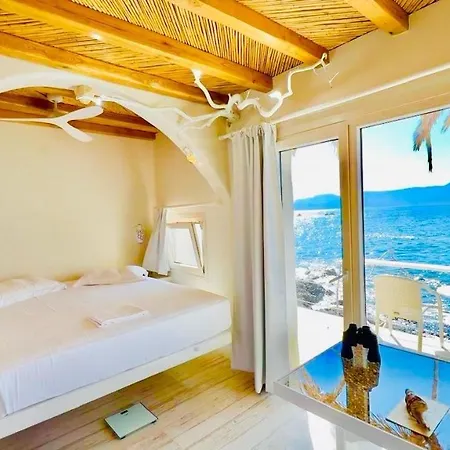 Milos Island-cavo Paradiso Twin Side Sea View-stunning Sunset View *