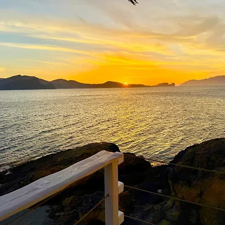 شقة Milos Island-cavo Paradiso Twin Side Sea View-stunning Sunset View