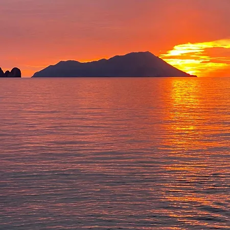 Lägenhet Milos Island-cavo Paradiso Twin Side Sea View-stunning Sunset View