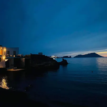 Milos Island-cavo Paradiso Twin Side Sea View-stunning Sunset View Lägenhet Plaka (Milos)