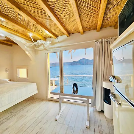 Milos Island-cavo Paradiso Twin Side Sea View-stunning Sunset View