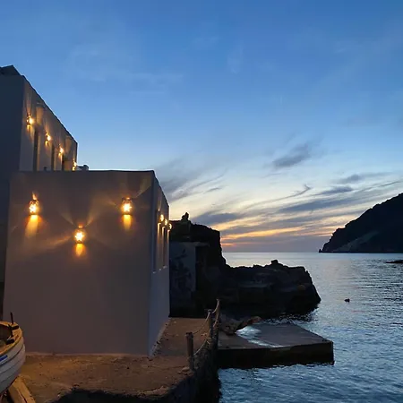 Milos Island-cavo Paradiso Twin Side Sea View-stunning Sunset View Lägenhet *