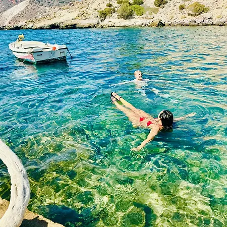 Milos Island-cavo Paradiso Twin Side Sea View-stunning Sunset View *