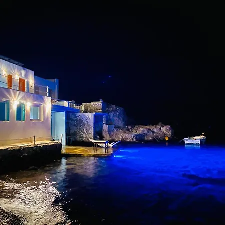 Lägenhet Milos Island-cavo Paradiso Twin Side Sea View-stunning Sunset View *